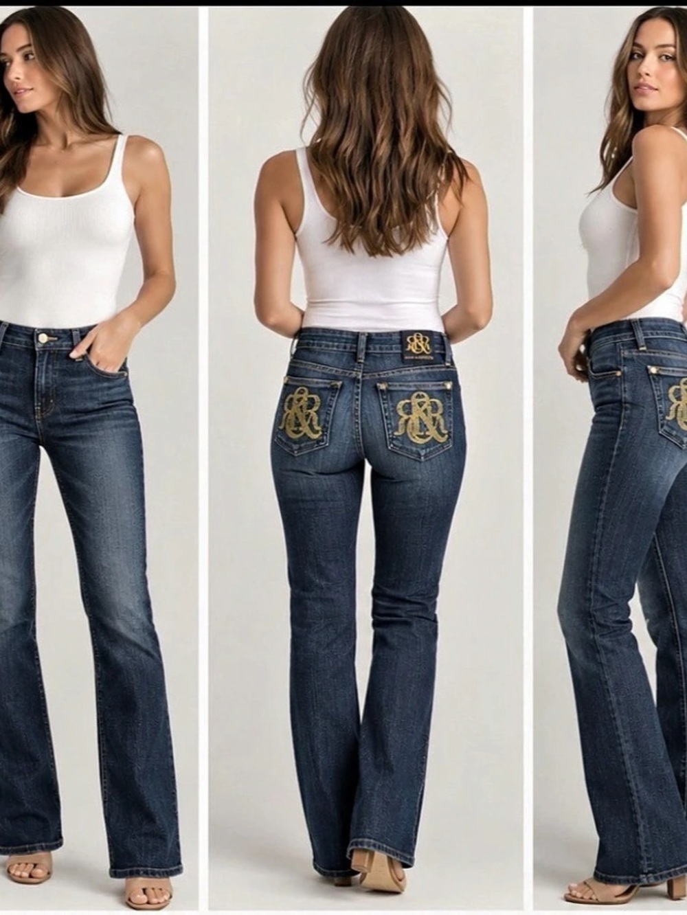 Rock & Republic Kasandra Bootcut Jeans Blue